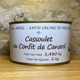 CASSOULET au Confit de Canard 1480G