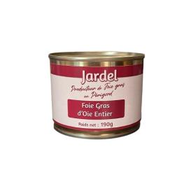 FOIE GRAS D'OIE ENTIER 190g Boite Médaille d'Argent PARIS 2017