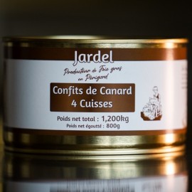 CONFIT de CANARD 4 Cuisses