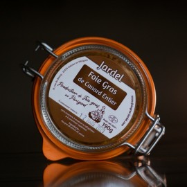 FOIE GRAS DE CANARD ENTIER 190g Bocal Médaille d'Argent 2015