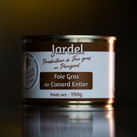 FOIE GRAS DE CANARD ENTIER 190g Boite médaille d'Argent 2015
