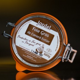FOIE GRAS DE CANARD ENTIER 300g Bocal médaille d'Argent 2015
