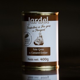 FOIE GRAS DE CANARD ENTIER 400g Boite médaille d'Argent 2015
