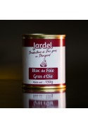 BLOC de FOIE GRAS d'OIE boite haute 130g