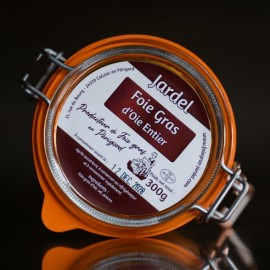 FOIE GRAS D'OIE ENTIER 300g Bocal Médaille d'Argent PARIS 2017