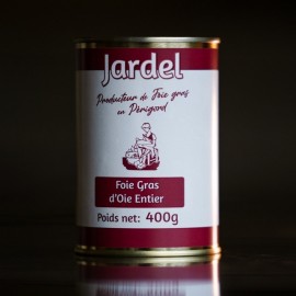 FOIE GRAS D'OIE ENTIER 400g Boite Médaille d'Argent PARIS 2017