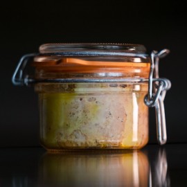 FOIE GRAS D'OIE ENTIER Bocal 120g Médaille d'Argent PARIS 2017