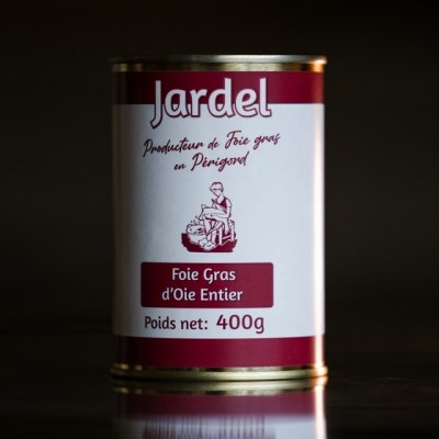 FOIE GRAS D'OIE ENTIER MI-CUIT 190g Boite Médaille Bronze Paris