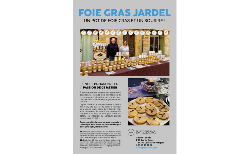 Guide touristique de SARLAT 2025
