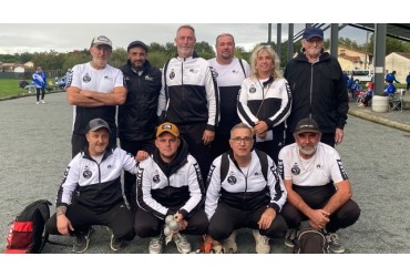 Foie gras Jardel Sponsor de l équipe de pétanque de Es Montignac Lascaux