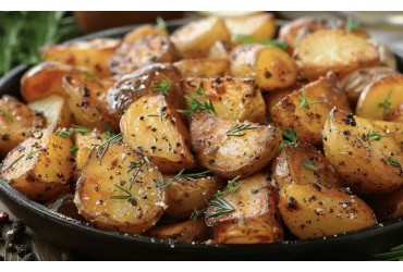 Confit de canard aux pommes de terre Sarladaise